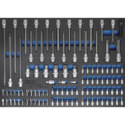 BGS Werkstattwageneinlage 3/3 Mit Bit Und Bit-Einsätze 104-teilig -Werkzeug Verkauf